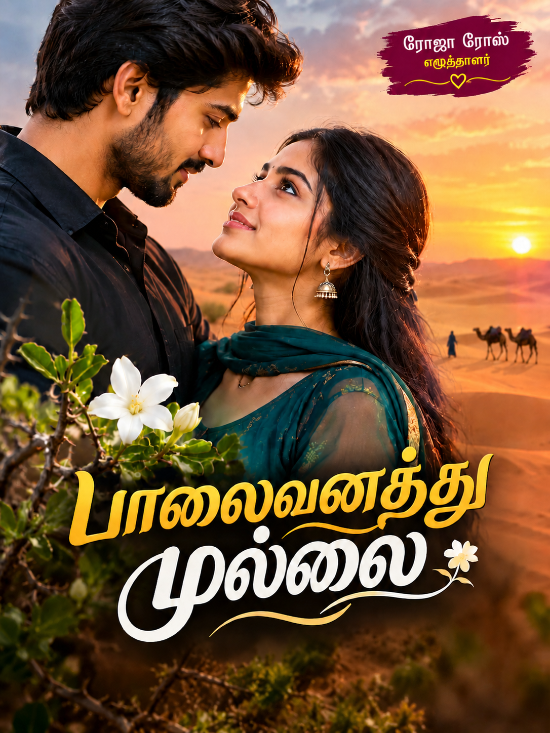 ரோஜா ரோஸ் (பாலைவனத்து முல்லை)